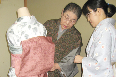 着付け教室 写真